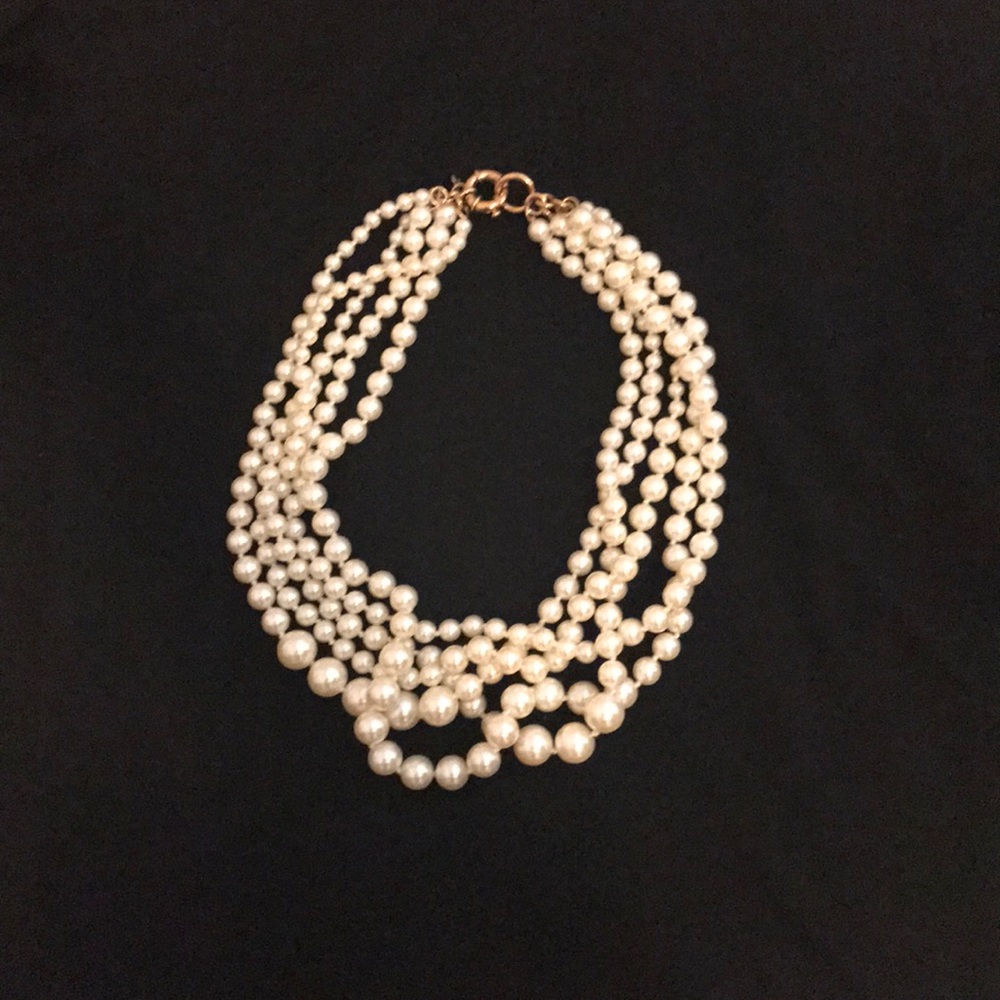J. Crew Pearl Statement Necklace